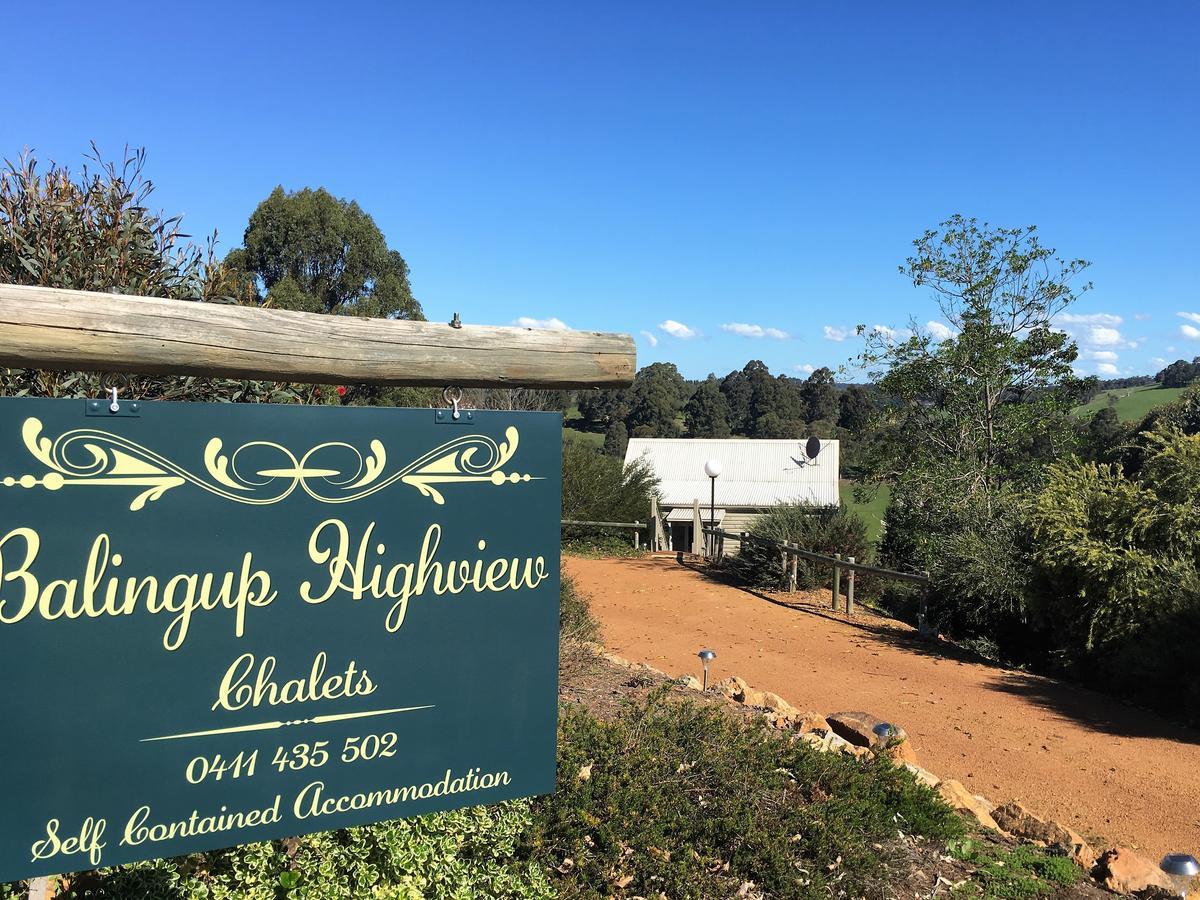 Balingup Highview Chalets Exterior foto